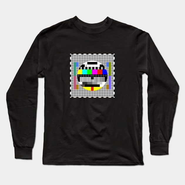 Test card grid Long Sleeve T-Shirt by t335